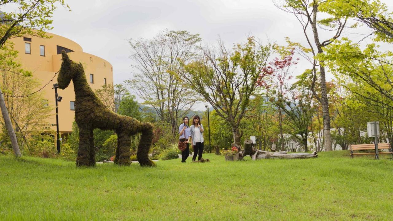 Hotel Morinokaze Oshuku Shizukuishi Exteriör bild