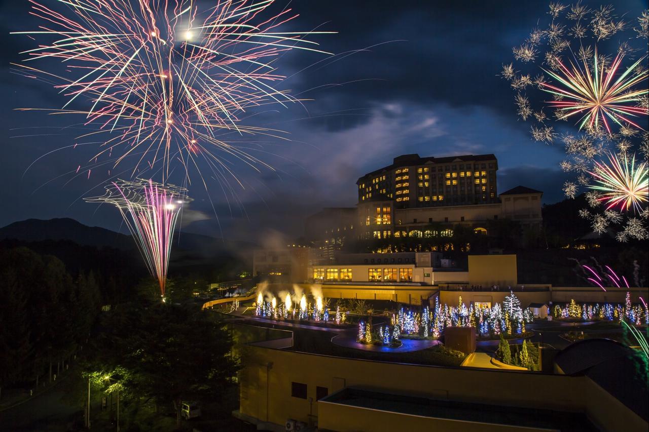 Hotel Morinokaze Oshuku Shizukuishi Exteriör bild