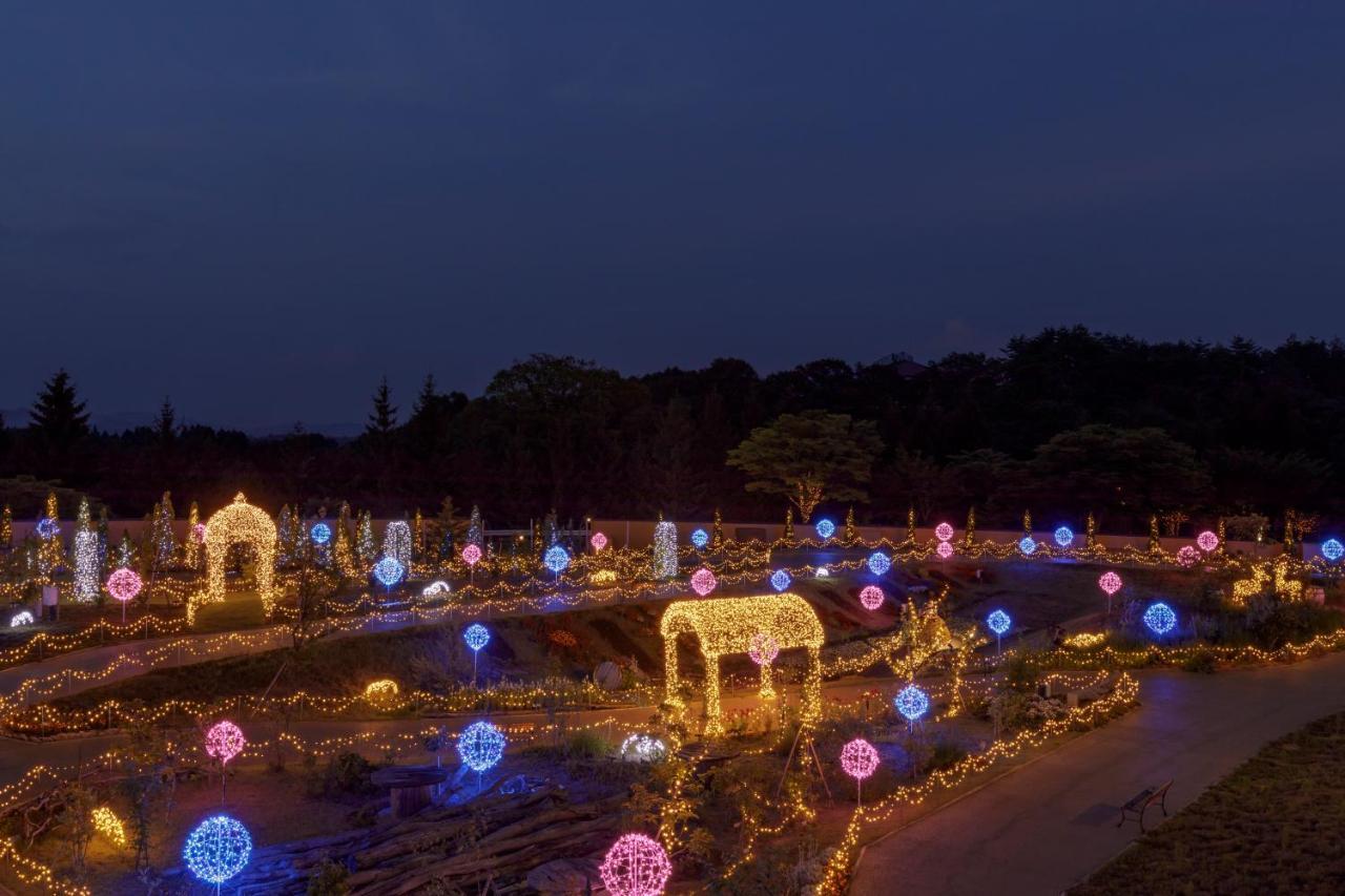 Hotel Morinokaze Oshuku Shizukuishi Exteriör bild